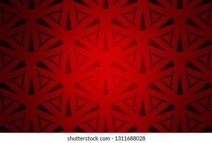  pattern with polygonal style. Decorative design in abstract style with triangles. Pattern for websites.