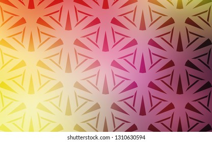  pattern with polygonal style. Glitter abstract illustration with triangular shapes. Pattern for commercials.