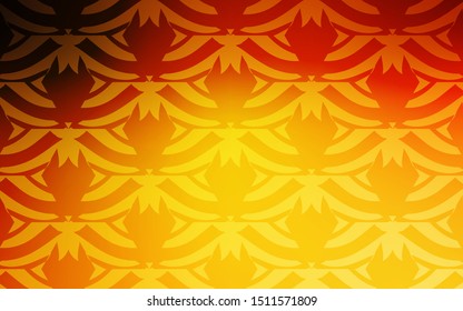  pattern with polygonal style. Glitter abstract illustration with triangular shapes. Modern template for landing page.