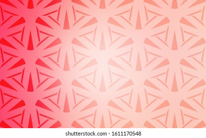  pattern with polygonal style. Illustration with set of colorful triangles. Pattern for booklets, leaflets