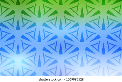  pattern with polygonal style. Modern abstract illustration with colorful triangles. Smart design for your adverts.