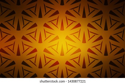  pattern with polygonal style. Modern abstract illustration with colorful triangles. Modern template for landing page.