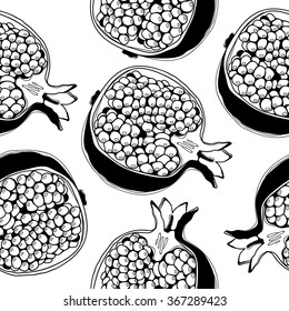 Pattern pomegranate