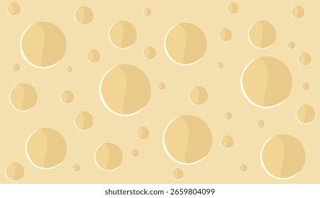 Patrón de chocolate blanco poroso. Abstracción. Fondo de chocolate sin costura de Vector para imprimir, embalaje.