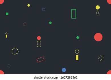 Pattern for presentaion or any use. Colorful abstract background pattern. Dark template