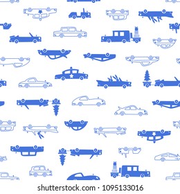 Pattern of a pretty car,
It was simple and drew a car cutely,
It repeats itself seamlessly
