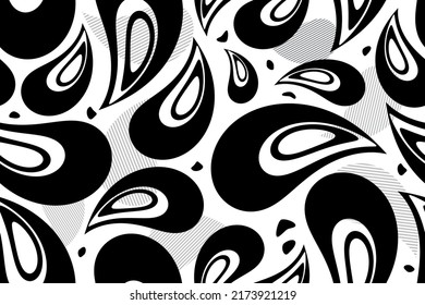 Pattern for printing brochure, poster, card. 