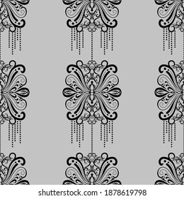 Pattern for printing on fabric, paper, wallpaper