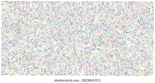 Pattern Psychology, Print Psychology, Technology Psychology. Creative Cognitive Science Background with Minimal Geometric Composition. Modern Abstract Illustration for Education and Innovation.