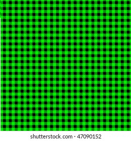 Pattern punk black green