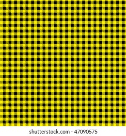 Pattern punk black yellow