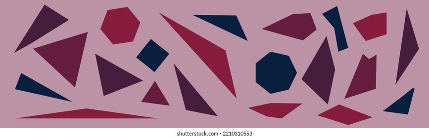 Pattern with purple color with abstract concept