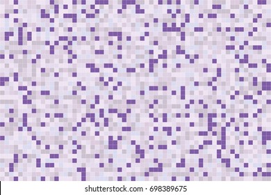  Fading  pattern. purple tone and white gradation pixel background. Vector illustration for your graphic design.Vector illustration for your graphic design