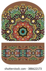 pattern of purse money design, you can print on fabric to do some sewing a wallet or handbag, vector illustration