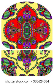 pattern of purse money design, you can print on fabric to do some sewing a wallet or handbag, vector illustration