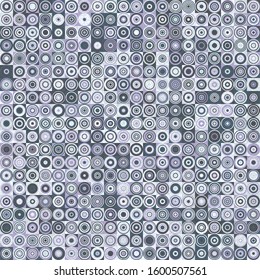 Pattern with random colored Circles Generative Art background illustration
