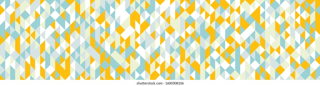 Pattern with random colored Diamonds Generative Art background illustration