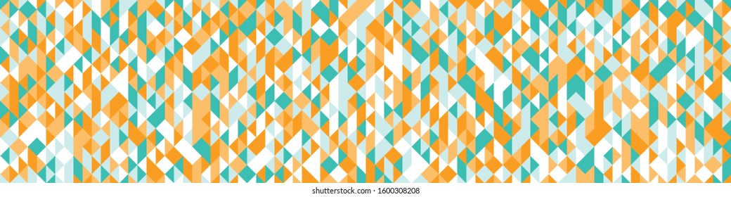 Pattern with random colored Diamonds Generative Art background illustration