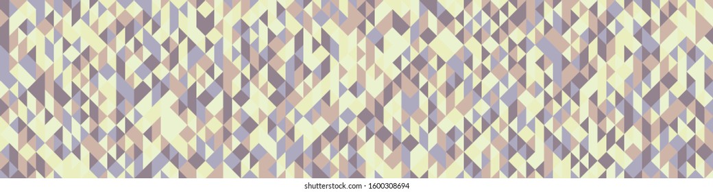 Pattern with random colored Diamonds Generative Art background illustration