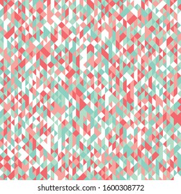 Pattern with random colored Diamonds Generative Art background illustration