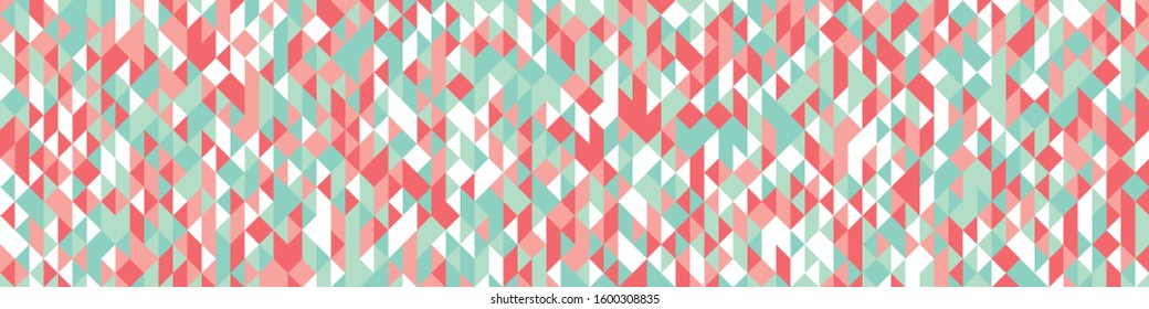 Pattern with random colored Diamonds Generative Art background illustration