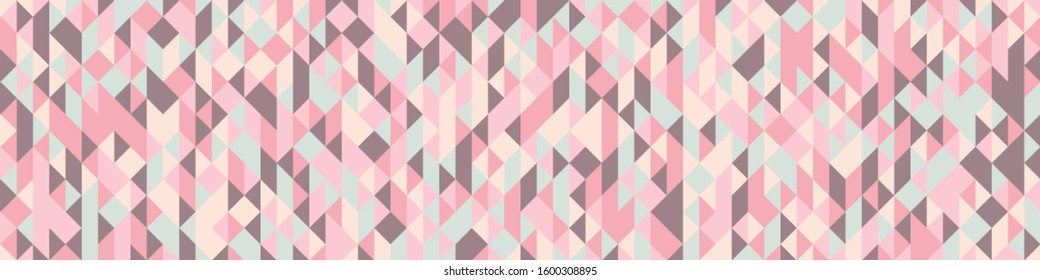 Pattern with random colored Diamonds Generative Art background illustration