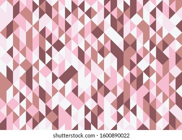 Pattern with random colored Diamonds Generative Art background illustration