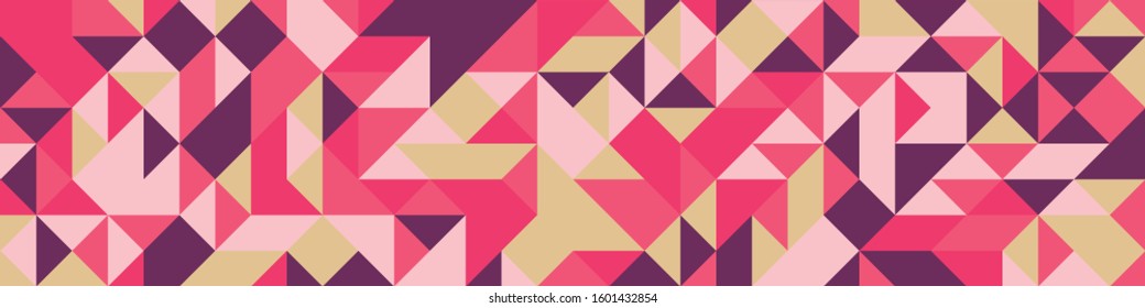 Pattern with random colored Diamonds Generative Art background illustration