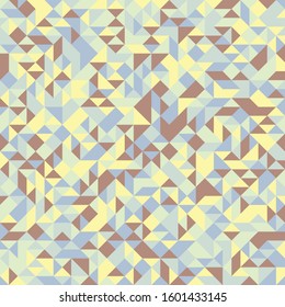 Pattern with random colored Diamonds Generative Art background illustration