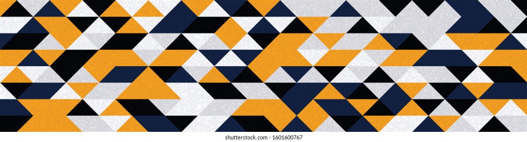 Pattern with random colored Diamonds Generative Art background illustration