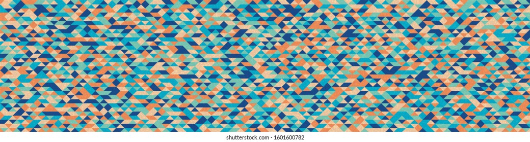 Pattern with random colored Diamonds Generative Art background illustration