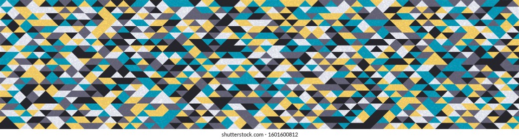 Pattern with random colored Diamonds Generative Art background illustration