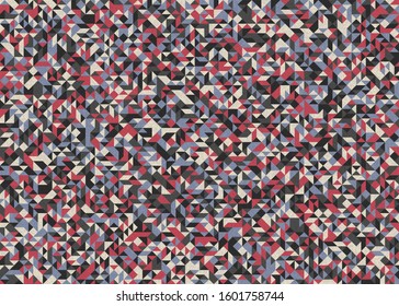 Pattern with random colored Diamonds Generative Art background illustration