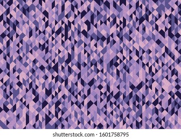 Pattern with random colored Diamonds Generative Art background illustration