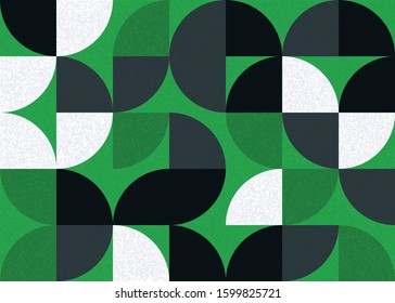 Pattern with random colored triangles Generative Art background illustration