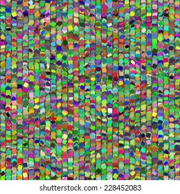 pattern with random different color shapes vector