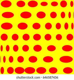 Pattern with random shapes. Abstract geometric illustration