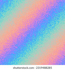 Pattern of a random small dots. Noise gradient background. Seamless image