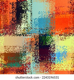 Pattern of a random small dots. Seamless image