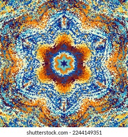 Pattern of a random small dots. Seamless image