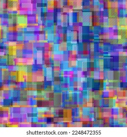 Pattern of a random small dots. Seamless image