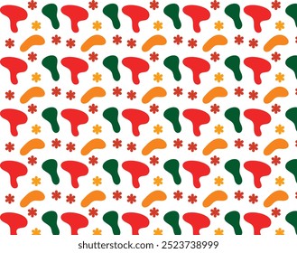 Pattern. read green colors Design for scarf, shirt, blanket, throw, other winter fashion fabric designs