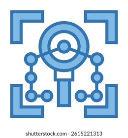 Pattern Recognition Icon Element For Design