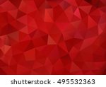 Pattern red color geometric style.