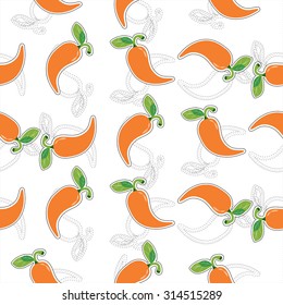 pattern red hot chili peppers background