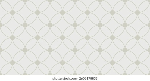 The pattern is rendered in a light gray color against a white background, giving it a subtle and elegant aesthetic.