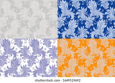 pattern; repeatable element; ornament for a background as a pattern; for printing on fabrics and wall wallpaper