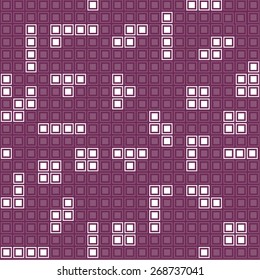 pattern retro games mosaic assembled unit