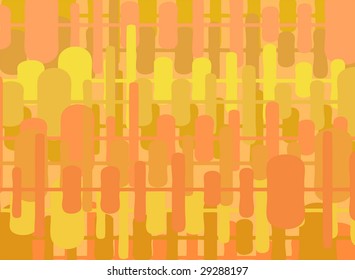 Pattern in retro style