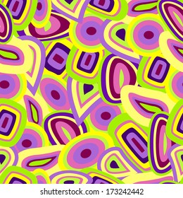 pattern in retro style, vector graphics. Seamless pattern can be used for wallpaper, pattern fills, web page background, surface textures.